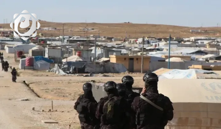 انسحاب عناصر قسد من مخيم الهول وفتح أبواب المحتجزين