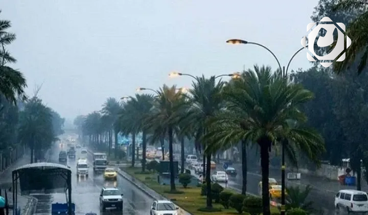 توقعات الطقس في العراق: أمطار وارتفاع طفيف في درجات الحرارة