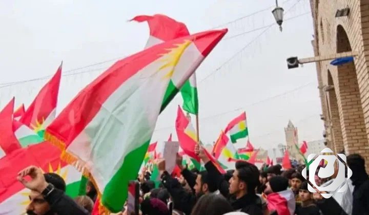 تظاهرة في أربيل للمطالبة بحماية الأكراد في سوريا