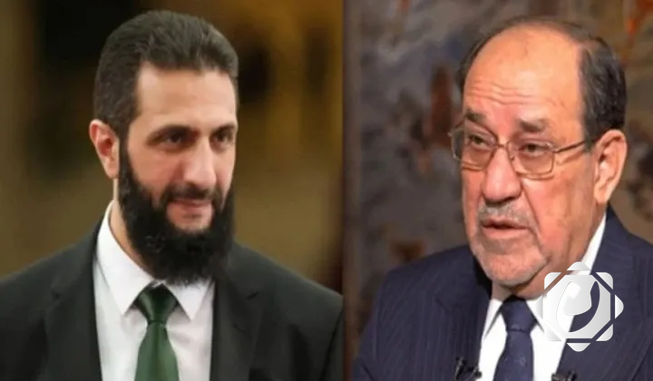 المالكي يثني على الشرع لدوره في حماية سوريا من الإرهاب