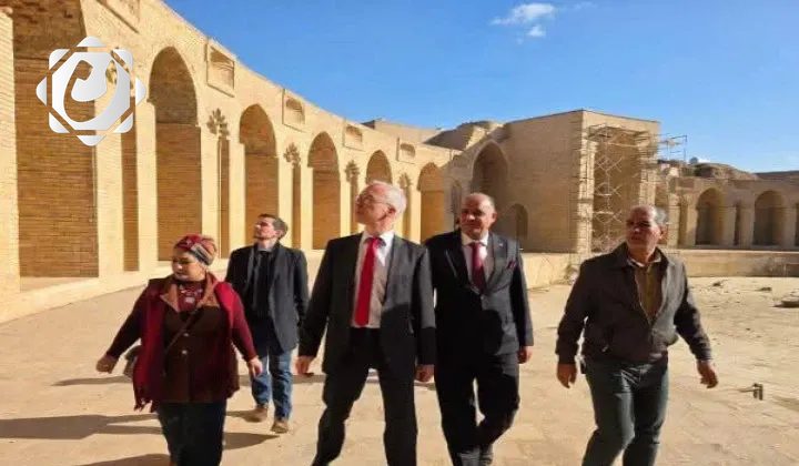 سفير ألمانيا يزور مدينة سامراء الأثرية لتعزيز التعاون الثقافي