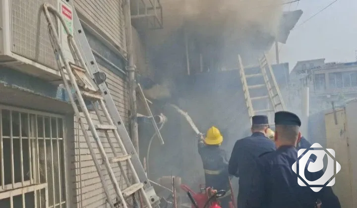 الدفاع المدني يسيطر على حريق في مستشفى ابن رشد ببغداد