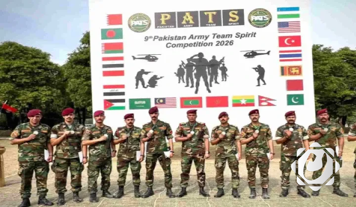 القوات الخاصة العراقية تحرز الميدالية الفضية في مسابقة فريق الروح بباكستان