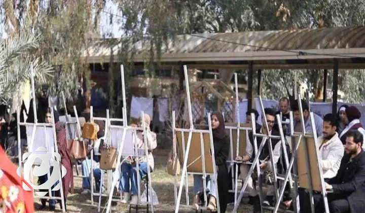 افتتاح المهرجان الثقافي لكلية الفنون الجميلة بجامعة القادسية