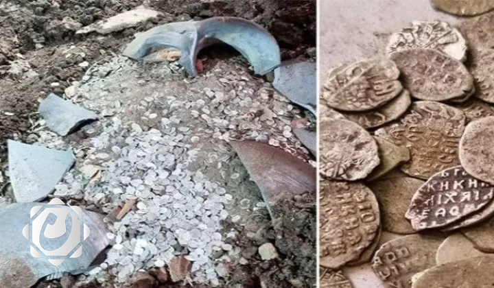 اكتشاف نحو 20 ألف قطعة نقدية فضية في قصر تاريخي بموسكو