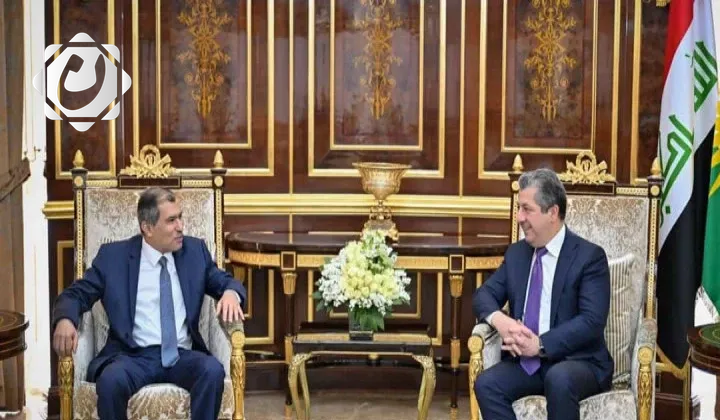 مباحثات حول انتخابات رئاسة الجمهورية بين رئيس إقليم كوردستان وسفير الكويت