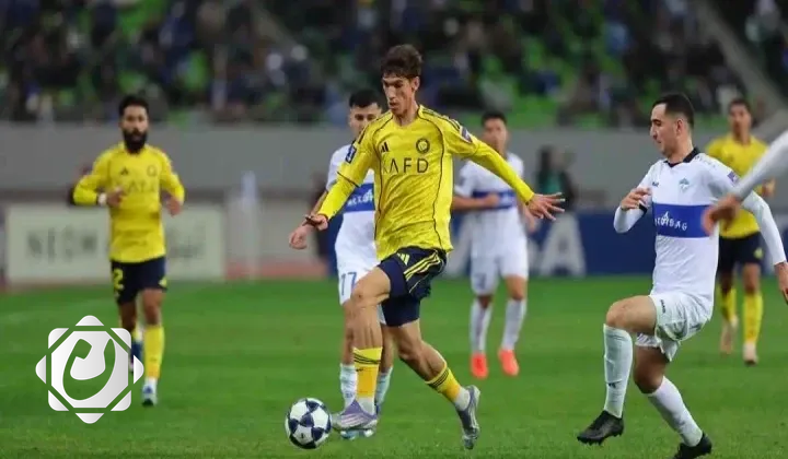 حيدر عبد الكريم يظهر لأول مرة مع النصر السعودي