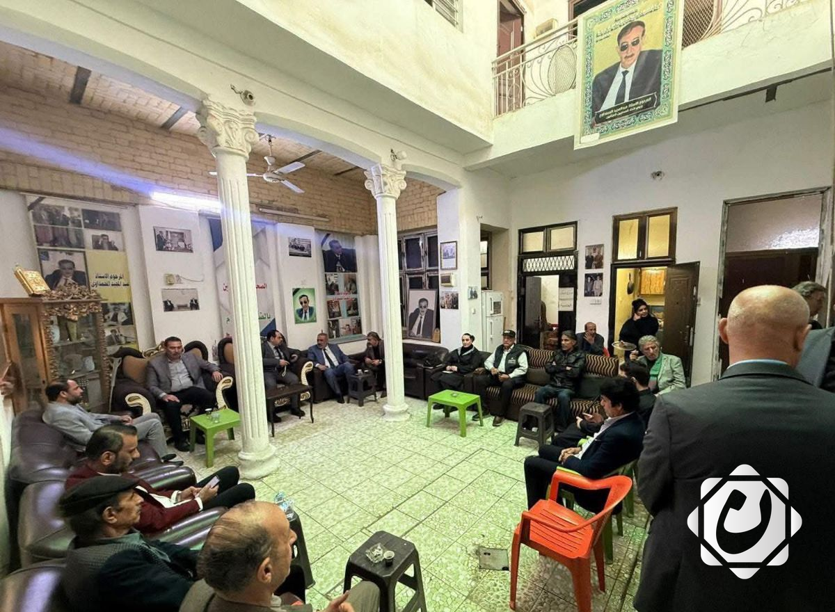 اتحاد الصحفيين العراقيين يقيم مجلس عزاء للزميل طارق العادلي