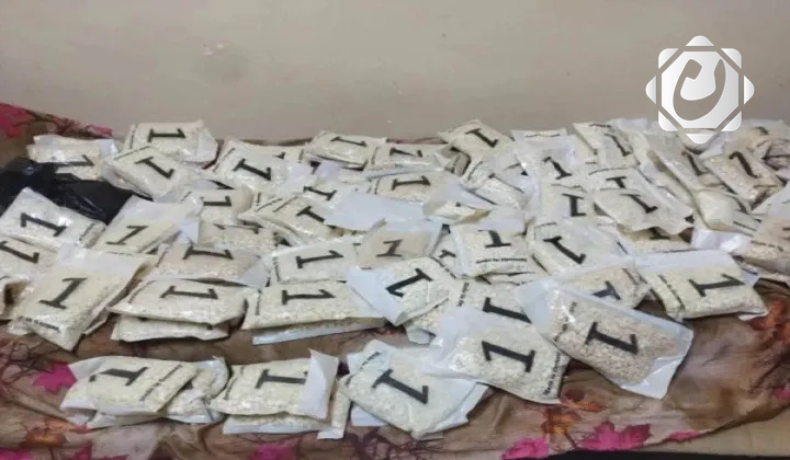 إحباط تهريب 50 كيلوغرامًا من المخدرات عبر الحدود العراقية