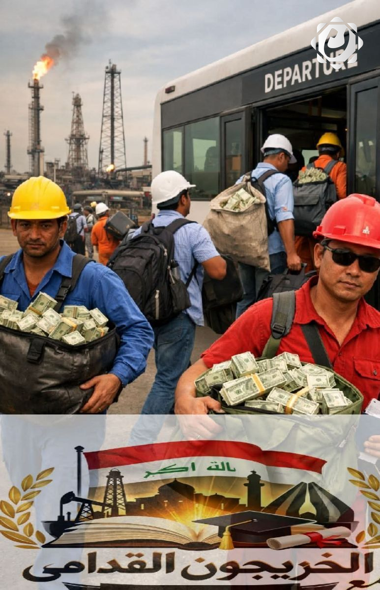مغادرة العمالة الأجنبية من الحقول النفطية في البصرة تثير تساؤلات حول فرص العمل لأبناء المدينة