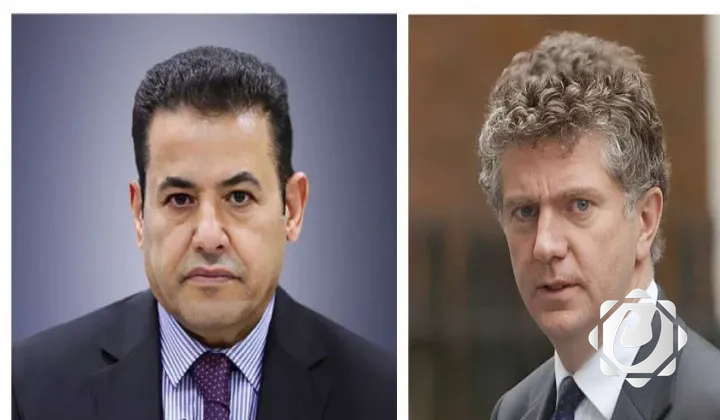 العراق وبريطانيا يبحثان سبل تعزيز التعاون واحتواء التصعيد في المنطقة