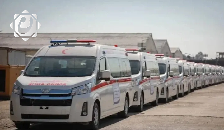 لبنان يتلقى 15 سيارة إسعاف هبة من العراق لدعم القطاع الصحي