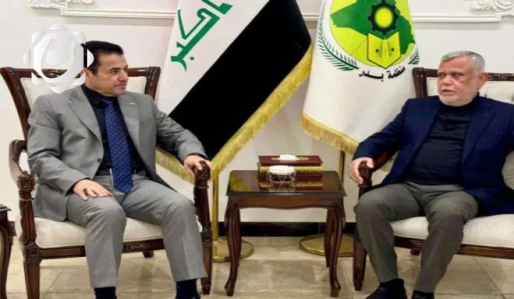 الأعرجي والعامري يناقشان الأوضاع الراهنة في المنطقة