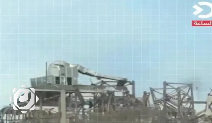 فيديو يظهر قاعدة الحرس الثوري الإيراني بعد قصف جوي