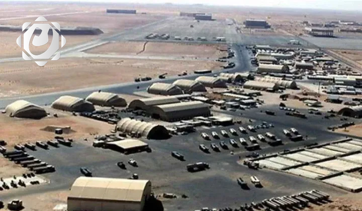 استهداف معسكر الدعم اللوجستي الأمريكي قرب مطار بغداد بطائرة مسيرة