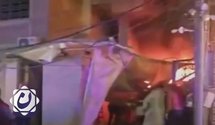 استهداف جوي لمقر قناة الاتجاه في بغداد