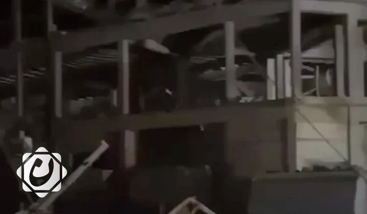 فيديو يوثق آثار قصف مقراً للحشد الشعبي في سهل نينوى