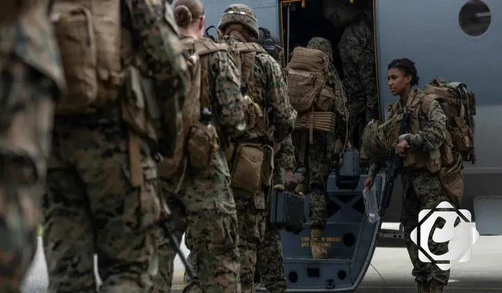 تعزيزات عسكرية أمريكية تشمل قوات مشاة البحرية وسفن حربية إلى الشرق الأوسط