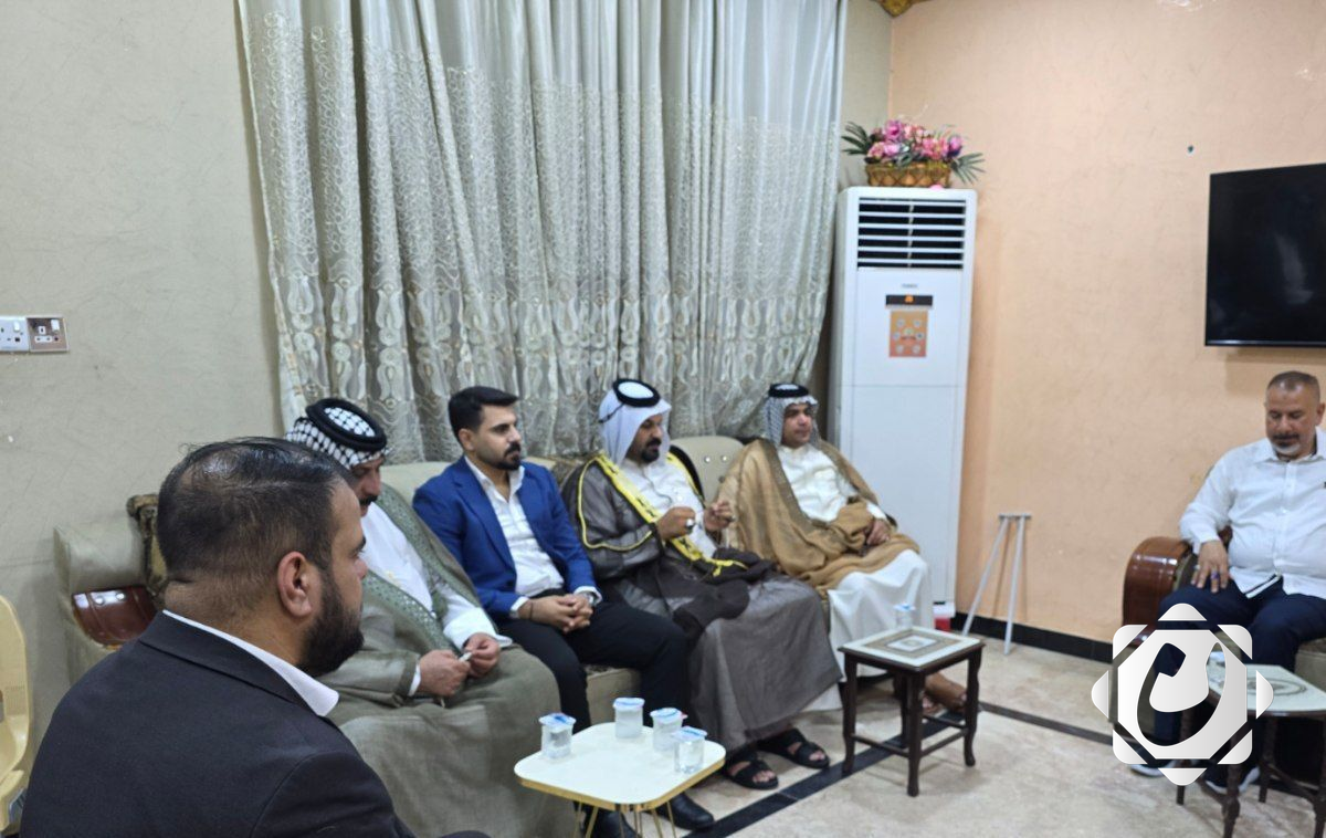 استقبال رئيس المجلس التنفيذي لمؤسسة مدنيون لشرائح من المجتمع البصري