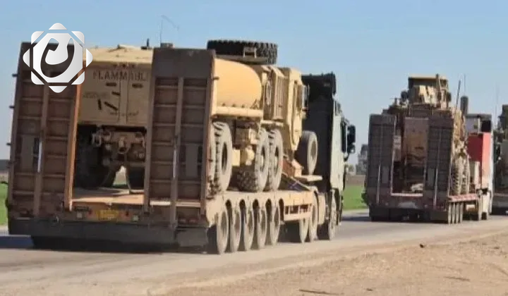 الجيش السوري يستلم قاعدة خراب الجير بعد انسحاب القوات الأمريكية