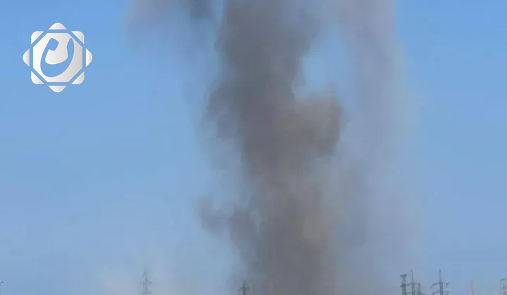 حريق يندلع جنوب القدس المحتلة إثر ضربة صاروخية