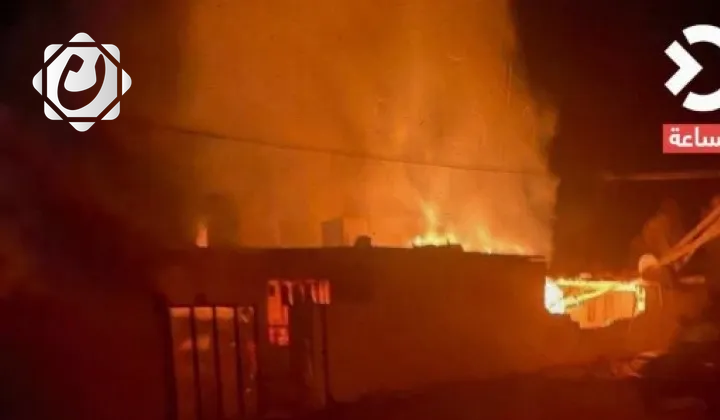 غارة جوية تستهدف مبنى في الجادرية ببغداد