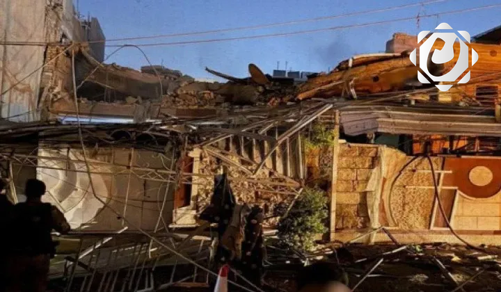 تضرر كبير لمنزل في الجادرية جراء قصف جوي استهدف المربع الرئاسي