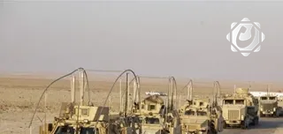 انسحاب رتل أمريكي كبير من أربيل باتجاه الأردن